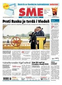 Obálka e-magazínu SME 3.9.2014