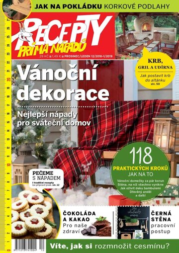 Obálka e-magazínu Recepty prima nápadů 12/20.1.201819