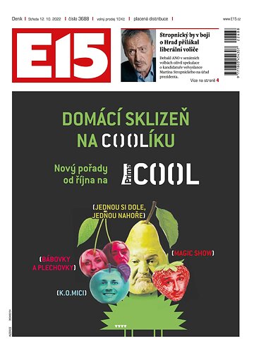 Obálka e-magazínu E15 12.10.2022