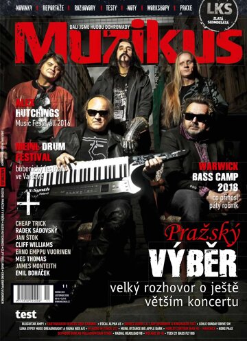 Obálka e-magazínu MUZIKUS 11/2016