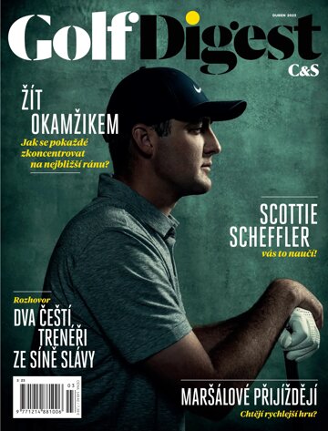 Obálka e-magazínu Golf Digest 3/2023