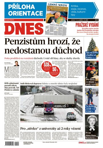 Obálka e-magazínu MF Dnes 7.12.2024