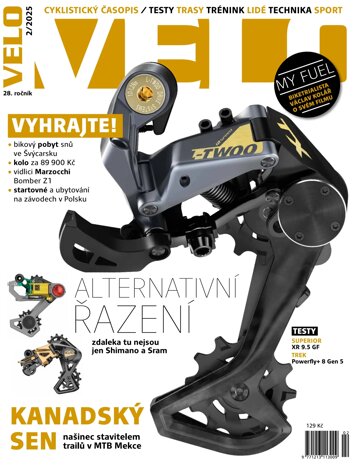 Obálka e-magazínu Velo 2/2025