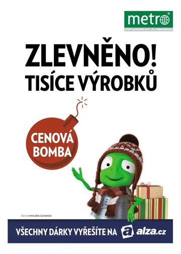 Obálka e-magazínu deník METRO 10.11.2015