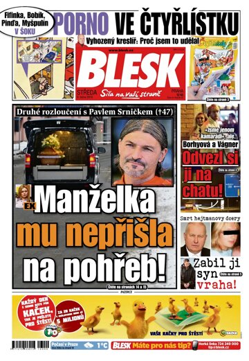 Obálka e-magazínu Blesk 6.1.2016