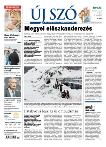 Obálka e-magazínu Új Szó 27.1.2017