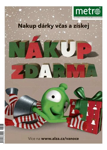 Obálka e-magazínu deník METRO 2.11.2018