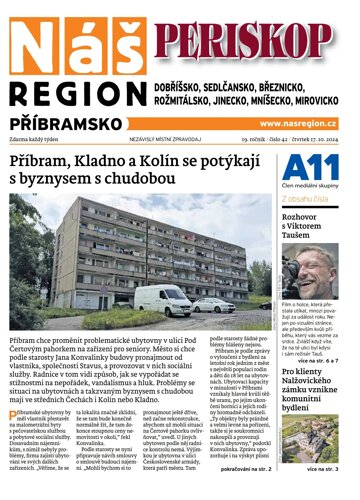 Obálka e-magazínu Náš Region - Příbramsko 42/2024