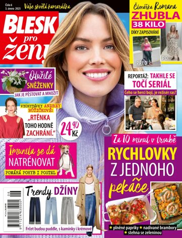 Obálka e-magazínu Blesk pro ženy 6/2025