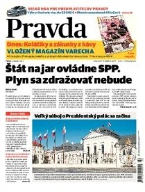 Obálka e-magazínu Pravda 10.1.2014