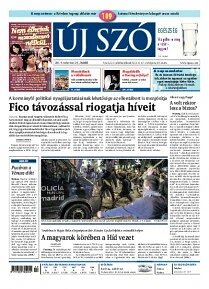 Obálka e-magazínu Új Szó 24.3.2014