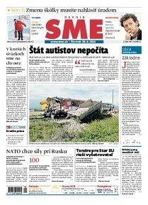 Obálka e-magazínu SME 28.8.2014