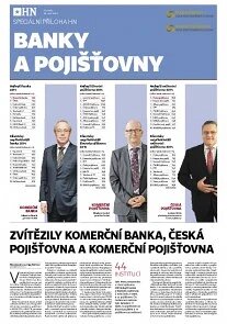 Obálka e-magazínu Hospodářské noviny - příloha 183 - 18.9.2014 Banky a pojistovny