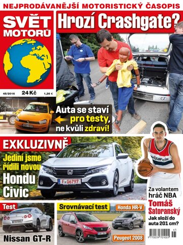 Obálka e-magazínu Svět motorů 7.11.2016