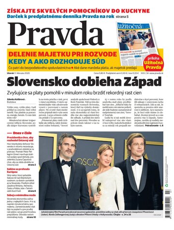 Obálka e-magazínu Pravda 11. 2. 2020