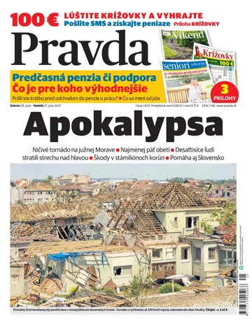 Obálka e-magazínu Pravda 26. 6. 2021