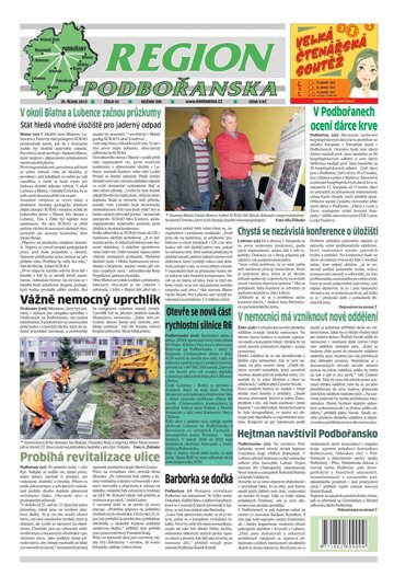 Obálka e-magazínu Region Podbořanska 43/2015