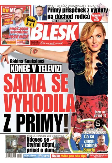 Obálka e-magazínu Blesk 18.2.2023