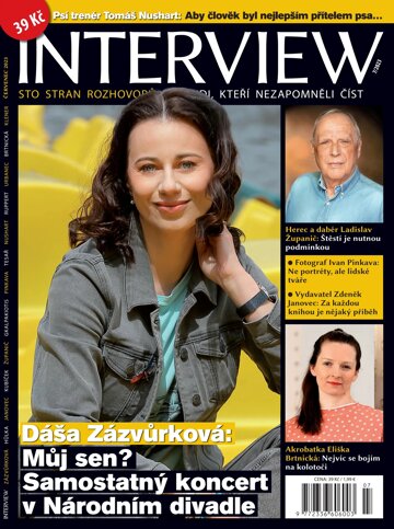 Obálka e-magazínu INTERVIEW 7/2023