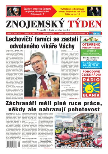 Obálka e-magazínu Znojemský týden 9/2025