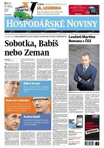 Obálka e-magazínu Hospodářské noviny 209 - 25.10.2013