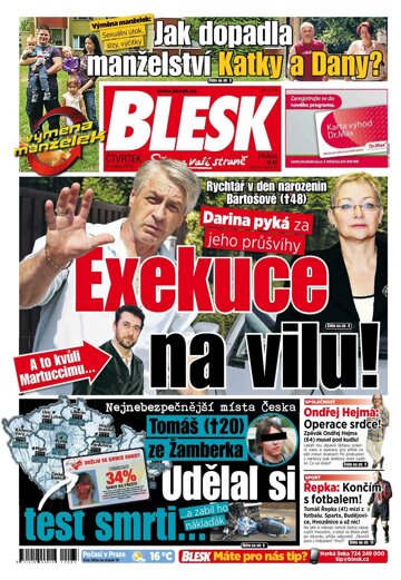 Obálka e-magazínu Blesk 9.4.2015