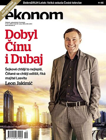 Obálka e-magazínu Ekonom 19 - 7.5.2015