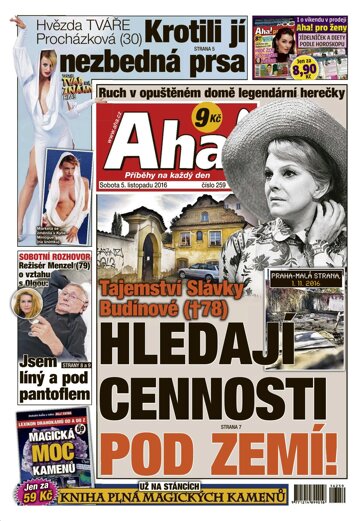 Obálka e-magazínu AHA! 5.11.2016