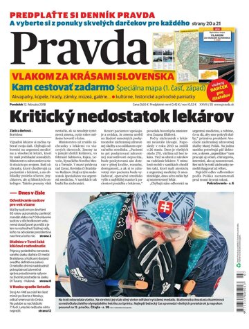 Obálka e-magazínu Pravda 12.2.2018