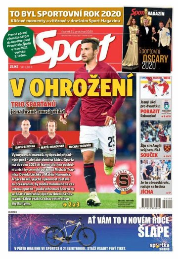 Obálka e-magazínu Sport 31.12.2020