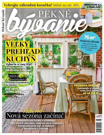 Obálka e-magazínu Pekné bývanie 5/2021