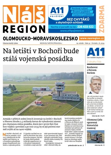 Obálka e-magazínu Náš Region - Olomoucko/Moravskoslezsko 31/2024