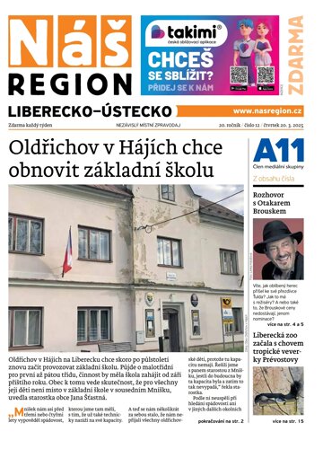 Obálka e-magazínu Náš Region - Ústecko 12/2025