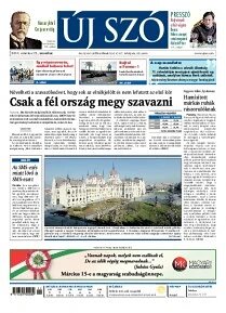 Obálka e-magazínu Új Szó 15.3.2014