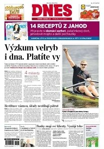 Obálka e-magazínu MF Dnes 2.6.2014