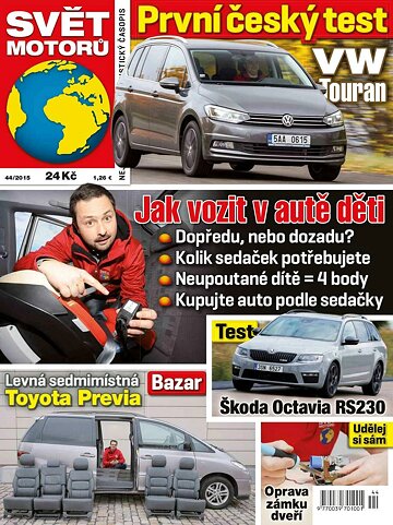 Obálka e-magazínu Svět motorů 26.10.2015