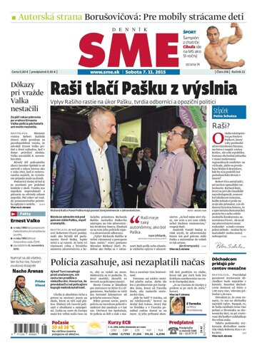 Obálka e-magazínu SME 7/2015