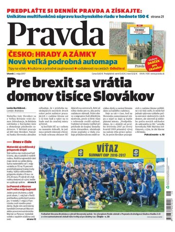 Obálka e-magazínu Pravda 2. 5. 2017