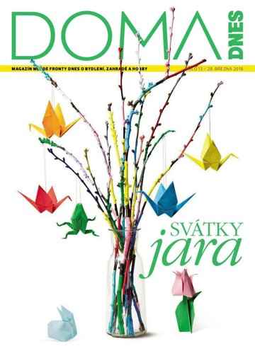 Obálka e-magazínu Doma DNES 28.3.2018