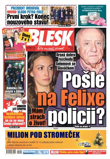 Obálka e-magazínu Blesk 18.12.2021