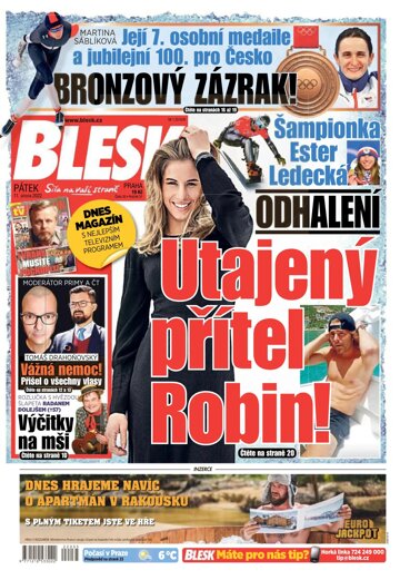 Obálka e-magazínu Blesk 11.2.2022