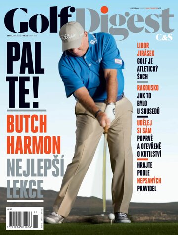 Obálka e-magazínu Golf Digest C&S 11/2017