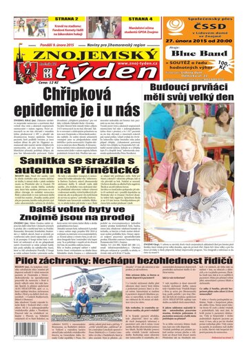 Obálka e-magazínu Znojemský týden 07 / 2015