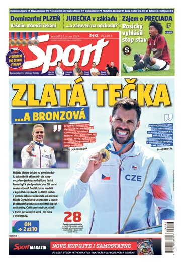 Obálka e-magazínu Sport 12.8.2024