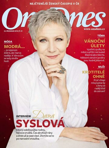 Obálka e-magazínu Ona DNES 22.12.2014