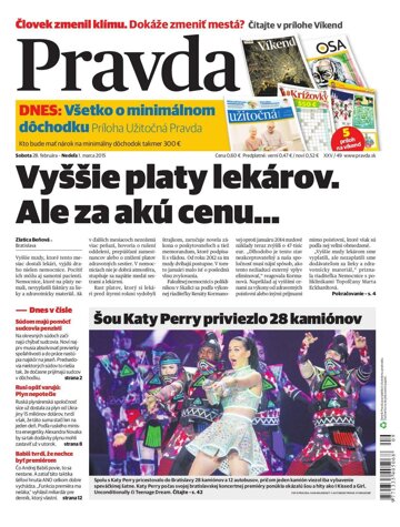 Obálka e-magazínu Pravda 28.2.2015