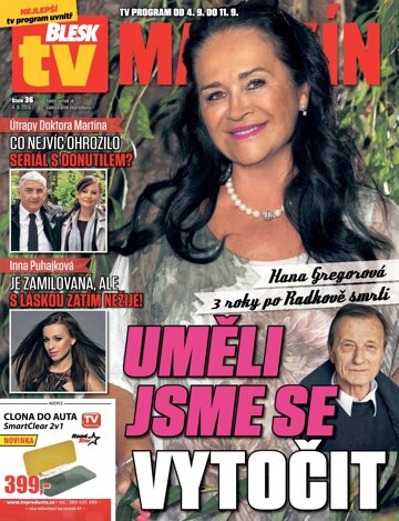 Obálka e-magazínu Blesk Tv magazín - 4.9.2015