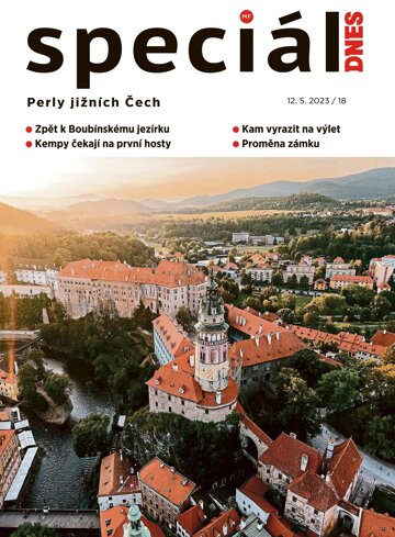 Obálka e-magazínu Magazín DNES SPECIÁL Jižní Čechy - 12.5.2023