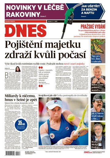 Obálka e-magazínu MF Dnes 31.7.2024