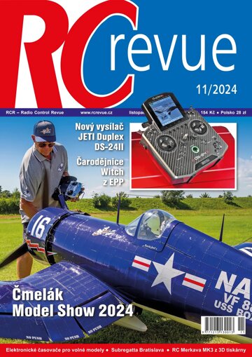 Obálka e-magazínu RC revue 11/2024